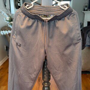 Men's Large Gray Under Armour Sweatpants